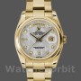 Unisex's Rolex Day-Date 36mm Unisex-118208-Meteorite Grey-Diamond Dial Grey
