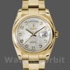 Unisexs Rolex Day-Date 36mm Unisex-118208-Silver Diamond Jubilee Dial Silver Replica Image