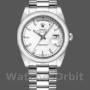Unisex's Rolex Day-Date 36mm Unisex-118209-Oyster Bracelet-White Dial White<br />