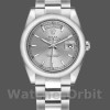Unisexs Rolex Day-Date 36mm Unisex-118209-Silver Dial Silver Replica Image
