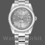 Unisex's Rolex Day-Date 36mm Unisex-118209-Silver Dial Silver
