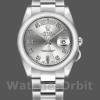 Unisexs Rolex Day-Date 36mm Unisex-118209-Silver Diamond Dial-Automatic Silver Replica Image