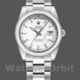 Unisex's Rolex Day-Date 36mm Unisex-118209-White Gold-Oyster Bracelet-White Dial White<br />