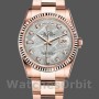 Unisex's Rolex Day-Date 36mm Unisex-118235-Meteorite Diamond Dial Meteorite
