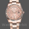 Womens Rolex Day-Date 36mm Womens-118235-Pink Jubilee Dial Pink Jubilee<br /> Replica Image