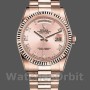 Women's Rolex Day-Date 36mm Women's-118235-Pink Roman Numeral Dial Pink