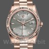 Unisexs Rolex Day-Date 36mm Unisex-118235-Rhodium Grey Dial-Rose Gold Rhodium Grey Replica Image