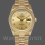 Unisex's Rolex Day-Date 36mm Unisex-118238-Champagne Dial-Arabic Numeral Champagne