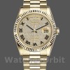 Unisexs Rolex Day-Date 36mm Unisex-118238-Pave Diamond Dial Pave diamond<br /> Replica Image