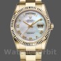 Unisex's Rolex Day-Date 36mm Unisex-118238-White MOP-Roman Dial MOP