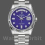 Unisex's Rolex Day-Date 36mm Unisex-118239-Diamond-Lapis Lazuli Blue Dial Blue