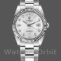 Unisex's Rolex Day-Date 36mm Unisex-118239-Jubilee-Silver Dial Silver