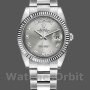 Unisex's Rolex Day-Date 36mm Unisex-118239-Rhodium Roman Dial Rhodium
