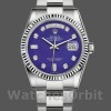 Unisexs Rolex Day-Date 36mm Unisex-118239-White Gold-Diamond-Lapis Lazuli Blue Dial Blue Replica Image