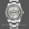 Unisexs Rolex Day-Date 36mm Unisex-118239-White Gold-Silver Dial Silver Replica Image