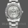 Unisex's Rolex Day-Date 36mm Unisex-118239-White Gold-Silver Dial Silver