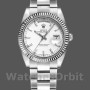 Unisex's Rolex Day-Date 36mm Unisex-118239-White Gold-White Dial White