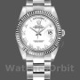 Unisex's Rolex Day-Date 36mm Unisex-118239-White Gold-White Roman Numeral Dial White<br />
