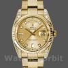 Unisexs Rolex Day-Date 36mm Unisex-118338-Champagne Diamonds Dial Champagne Replica Image