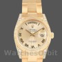 Unisex's Rolex Day-Date 36mm Unisex-118338-Yellow Gold-Champagne Dial-Roman Numerals Champagne