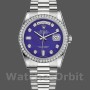 Unisex's Rolex Day-Date 36mm Unisex-118346-Lapis Lazuli Blue Dial Blue