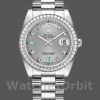 Unisexs Rolex Day-Date 36mm Unisex-118346-Rhodium Grey Dial Rhodium Grey Replica Image