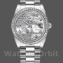 Unisex's Rolex Day-Date 36mm Unisex-118346-White MOP Dial MOP