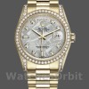 Unisexs Rolex Day-Date 36mm Unisex-118388-Yellow Gold-Diamond Meteorite Dial Meteorite<br /> Replica Image