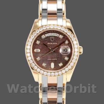 Men's Rolex Day-Date-18948, 39mm, Special Edition, Dark MOP Diamond Jubilee Dial, Men’s MOP