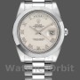 Men's Rolex Day-Date-218206, 41mm, Platinum, Concentric Circle Ivory Roman Numeral Dial, Men’s Ivory