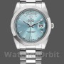 Men's Rolex Day-Date-218206, 41mm, Ice Blue Index Dial, Platinum, Men’s Ice Blue