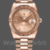 Mens Rolex Day-Date-218235, 41mm, Rose Gold, Champagne Diamonds Dial, Men’s Champagne Replica Image
