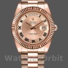 Mens Rolex Day-Date-218235, 41mm, Rose Gold, Concentric Circle Champagne Dial, Men’s Champagne Replica Image