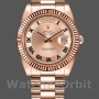 Men's Rolex Day-Date-218235, 41mm, Rose Gold, Concentric Circle Champagne Dial, Men’s Champagne