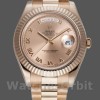 Mens Rolex Day-Date-218235, 41mm, Rose Gold, Rose Roman Dial, Men’s Rose Replica Image