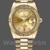 Mens Rolex Day-Date-218238, 41mm, Yellow Gold, Champagne Ruby Dial, Men’s Champagne Replica Image