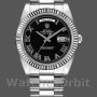 Men's Rolex Day-Date-218239, 41mm, White Gold, Black Roman Numerals Dial, Men’s Black