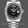 Mens Rolex Day-Date-218239, 41mm, White Gold, Concentric Circle Dial, Men’s Black Replica Image