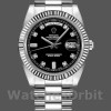 Mens Rolex Day-Date-218239, 41mm, White Gold, Diamond Black Dial, Men’s Black Replica Image