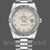 Mens Rolex Day-Date-218239, 41mm, White Gold, Ivory Roman Numerals Dial, Men’s Ivory Replica Image