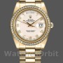 Men's Rolex Day-Date-218348, 41mm, Concentric Circle, Ivory Dial, Men’s Ivory