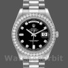 Mens Rolex Day-Date-218349, 41mm, Black Diamond Dial, Men’s Black Replica Image
