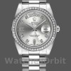 Mens Rolex Day-Date-218349, 41mm, Silver Diamond Dial, Men’s Silver Replica Image