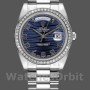 Men's Rolex Day-Date-218349, 41mm, Wave Blue Dial, Men’s Wave Blue