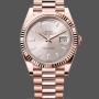 Men's Rolex Day-Date-228235, 40mm, Sundust Index Dial, Fluted Bezel, Men’s Sundust