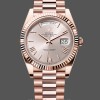 Mens Rolex Day-Date-228235, 40mm, Sundust, Roman Numeral Dial, Fluted Bezel, Men’s Sundust Replica Image
