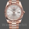 Mens Rolex Day-Date-228235, 40mm, Sundust Stripe Motif Dial, Fluted Bezel, Men’s Sundust<br /> Replica Image
