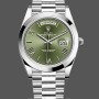 Men's Rolex Day Date 40-228236, Green Dial, Green