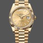 Men's Rolex Day-Date-228238, 40mm, Champagne Diamond Dial, Fluted Bezel, Men’s Champagne