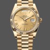 Mens Rolex Day-Date-228238, 40mm, Champagne Roman Dial, Fluted Bezel, Men’s Champagne Replica Image